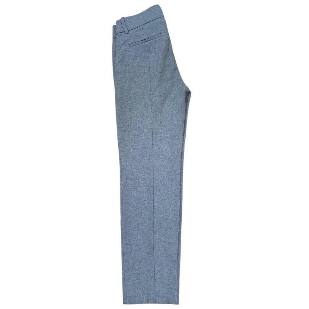 J Crew 365 Woman's Cameron Trouser Pants Grey Slim Classic Work Office Sz 4